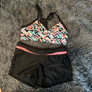 2 piece swim suit